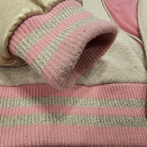 Disney Belle Bomber Jacket Girls Size 4 - Picture 5 of 8